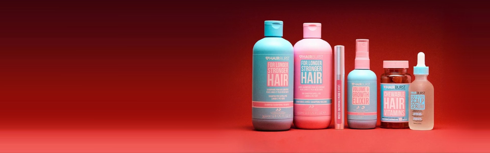 Акції HAIRBURST: шампунь, кондиціонер, еліксир, вітаміни та сироватка